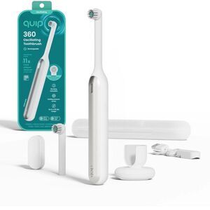 QUIP 360 Oscillating Rechargeable Toothbrush Set come with all shown Photo 1 NWT